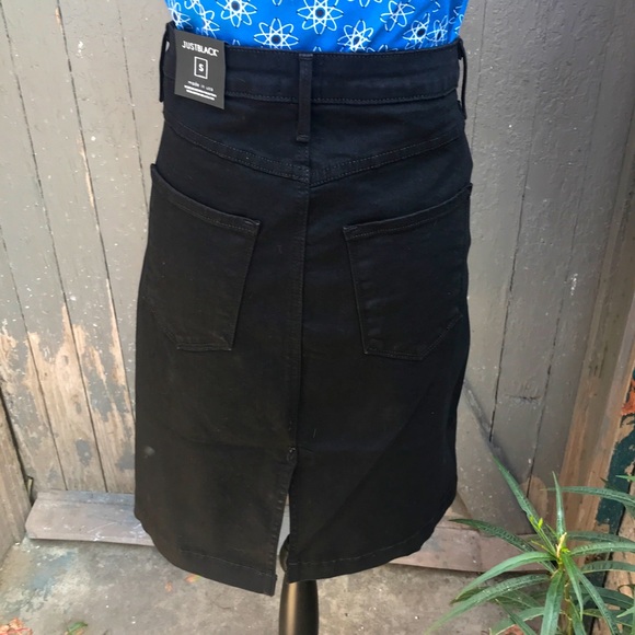 NWT Just Black Denim Skirt - Picture 6 of 10